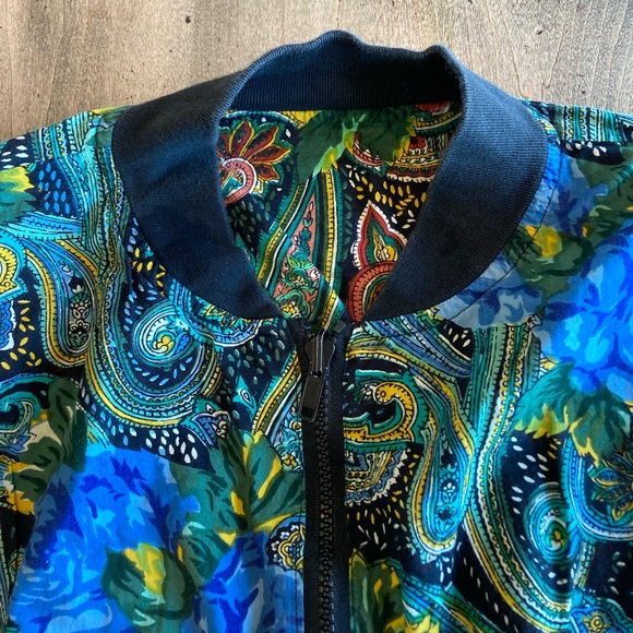 Vintage Northern Style reversible crop jacket - Picture 11 of 12